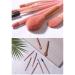 Mini 8 Travel Makeup Brush Set - Perfect Bridesmaid Gift & Foundation Brush for On-the-Go Beauty - Buy Online on GoSupps.com