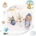 Ocean Nail Art Rhinestones: 2 Boxes Sea Charm 3D Beach Design Accessories for DIY Manicure - Seashell Nail Decoration for Women & Girls - Buy Online on GoSupps.com