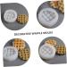 OUNONA 1pc Epoxy Mold Tape Measure Holder Candle Molds Making Model Waffle DIY Ginger Plate Silicone Soap Molds Resin Silicone Mold Cookie Aromatherapy Silica Gel Decorations White - Buy Online on GoSupps.com
