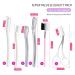Professional Dermaplane Razor for Women - 14-in-1 Exfoliation Kit with Premium Blades | Gentle Hair Removal & Eyebrow Razors - BEAUTISILK - Buy Online on GoSupps.com
