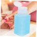 DRESSOOS Nail Gel Polish Gel Nail Polish Pump Dispenser Nail Polish Remover Bottle Nail Polish Remover Dispenser Pump Makeup Remover Container Travel Tool Mini Plastic 6x5x13cm Blue - Buy Online on GoSupps.com