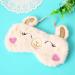 ULIFEMALL Cute Alpaca Sleeping Mask Soft Fluffy Plush Blindfold Funny Novelty Animal Sleep Mask Eye Cover Eyeshade for Kids Girls Boys Women Men Night Nap Travel Meditation - Buy Online on GoSupps.com