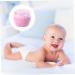 HONMEET Baby Puff Box 2 Sets Puff Makeup Sponges after Bath Puff Container Suits Pot Makeup Puffs Beauty Sponge Applicator Cream Suit Empty Container Talco Fluff 9x9cm Pink - Buy Online on GoSupps.com