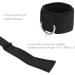 Vishusju Neoprene Ankle Wrist Cuffs with D-Ring for Cable Machines - Adjustable Glute Kickback Straps for Legs Exercise - Buy Online on GoSupps.com