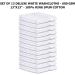 TALVANIA 100% Pure Ring Spun Cotton Washcloths 13x13 - Pack of 12 | 600 GSM Soft & Absorbent Towels for Face | Long Lasting White Wash Towel Set - Buy Online on GoSupps.com