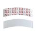 Sunshine Tape 1522 Wig Tape Strips - 36 Pack | Clear Double Sided Hair Adhesive for Wigs & Toupees - Back Curve Contour Products 1522 - Buy Online on GoSupps.com