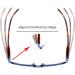 BOSAIL 4 Pack Reading Glasses - Lightweight Blue Light Filter Readers for Men & Women - Designer Style in 4 Colors - 2.0x Magnification - Buy Online on GoSupps.com