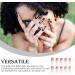 rongweiwang 1 Set French Tip Press on Nails Extension Extra Long Matte Fingernails Decals Full Cover Ballerina Manicure Kit Type 3 - Buy Online on GoSupps.com