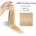 SEGO TAPE Extensions - Remy Real Hair Glue 20 Tressen Hellblond #613 18 (45cm) with 10 Free Tapes - Quality Hair Extensions for International Shipping - Buy Online on GoSupps.com