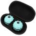 CLISPEED 1pc Pressure Release Decompression Ball Massage Balls Toy Transport 7.36x3.56cm Sky Blue