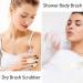 Body Exfoliating Brush for Shower | Anti-Slip Scrubber | Deep Cleansing & Softens Skin | Improves Circulation | Reduces Ingrown Hairs - 1 Pack Cream White - Buy Online on GoSupps.com