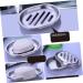 Ciieeo Soap Rack Soap Holder Soap Container Rack Soap Box Double Layer - Buy Online on GoSupps.com