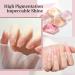 Modelones Dip Powder Nail Kit - 6 Translucent Colors, 12 Pcs, Base & Top Coat - DIY French Nail Art - Buy Online on GoSupps.com