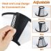 Vivifying Cat Cone Collar 5.5-7.2 Inches - Lightweight Plastic Recovery Elizabethan Collar for Small Cats, Mini Puppies, and Rabbits - Black-S - Buy Online on GoSupps.com