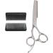 Professional Hair Cutting Scissors Kit for Salon Home 2 Comb Japanese Stainless Steel Serrated Blade Ergonomic Handle Multipurpose Use with Comfortable Grip for Precise Cutting - Buy Online on GoSupps.com