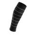 CEP Reflective Compression Calf Sleeves for men | Reflective running socks in black | Size IV