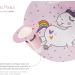 Unicorn Ceiling Light for Children's Room - Pink 3-Bulb E14 Lamp LED Compatible | Perfect for Girls' Rooms - Buy Online on GoSupps.com
