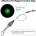 THKFISH Bullet-Weights Carolina Ready Rigs - Pre-Rigged 1/5oz, 1/4oz, 3/8oz Fishing Weights - Color A - Pack of 10 - Buy Online on GoSupps.com