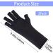 ANCIRS 2 Pairs Anti UV Gel Nail Lamp Gloves for Nail Art DIY - Black - Buy Online on GoSupps.com