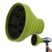 Ysvnlmjy Blow Dryer Attachment - Heat Resistant Foldable Silicone Hair Dryer Vent Hood Soft Multifunctional Universal Hair Dryer Accessories for Hair Styling green