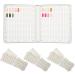 BNG Nail Display Book - 120 Color Professional Gel Polish Chart | Creamy White Leather Design | Salon Quality Nail Art Display Booklet - 120 Pcs False Nail Tips - Buy Online on GoSupps.com