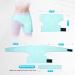 Reusable Hip Ice Pack Wrap for Bursitis & Surgery Recovery - Cold & Hot Compress Therapy for Pain Relief (Ice Blue) - Buy Online on GoSupps.com