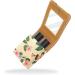 Shop Stylish Leather Lipstick Case & Mini Organizer with Mirror | Flower Tropical Palm Leaves Design - Buy Online on GoSupps.com