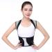 Posture Corrector Breathable Lumbar Support for Men Women - Adjustable Full Back Straightener Neck Pain Relief Belt Shoulder Support Stra Back Posture Elegant Svart X - Buy Online on GoSupps.com