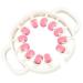 TBES circular leg terminal massage device circular leg chree pink muscle scooter PP portable multi-purpose-depth tissue tools for sport