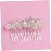 FRCOLOR Hair Accessory for Women Hair Jewels for Women Bridal Hair Clip Bride Hair Clip Pearl Hair Pin Women's Hair Clips Pearl Hair Clip Flower Hair Comb Makeup Earth Tones Miss - Buy Online on GoSupps.com
