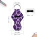 Poceacles Women's and Girls' Keychain - Lipstick - Glossy Lip Balm - Neoprene Pouch - Wrist Strap Purple Cow - Buy Online on GoSupps.com