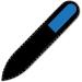 Mont Bleu Colour Crystal Nail File in Black Pouch - Small - Purse Size - Czech Tempered Glass - Handmade in Czech Republic 1 piece Aqua Blue - Buy Online on GoSupps.com