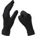 Amoy Stretch Horse Riding Gloves for Women - Breathable Black Mittens, Size Medium - Buy Online on GoSupps.com