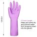 Buy Eygood Rinse Gloves - Latex-Free Waterproof Reusable Cleaning Gloves with Cotton Lining (2 Pairs) for Kitchen & Household Use - Buy Online on GoSupps.com