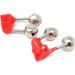 HONBAY 30PCS Plastic Clamp Fishing Rod Alarm Dual Bells - Green/Red Alerts - Buy Online on GoSupps.com