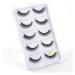 UAMOU 10/50/100 Boxes Mink Eyelashes Fluffy 3D Mink Lashes Makeup Natural Long Volume False Eyelashes Bulk Faux Cils Custom Cheerfully (Color : 5 Pairs X08 Size : 10 Boxes)