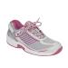 Orthofeet Women's Orthopedic Tie-Less Sneakers - Relieve Foot Pain Verve 8 Wide Fuchsia