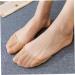 Buy 5 Pairs Invisible Half Socks for Women - Non-Slip Toe Topper & Liner Socks for High Heels & Slippers - Buy Online on GoSupps.com