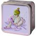 Churchill's Confectionery - Little Ballerina Tin 75g Mini Chocolate Chip Shortbread Pink