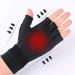 Copper Arthritis Gloves - Compression Gloves for Hands and Fingers Rehabilitation - Size Large (1 Pair), Black - Arthritis Relief for Women Men - Reduce Hand Pain, Swelling, Carpal Tunnel - Buy Online on GoSupps.com
