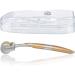 LOPHE Derma Roller 0.5mm Microneedle Derma Roller for Men and Women Professional Microneedling Derma Needling Micro Needle Roller Facial Wrinkles Hair Loss Stretch Marks Hair Regrowth Gold with storage box - Buy Online on GoSupps.com
