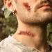 Yeeech Halloween Body Face Scar Realistic Temporary Tattoos Sticker for Fools Day Fun - Buy Online on GoSupps.com
