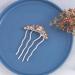 Bohend Rhinestone Hair Comb Crystal Hairpieces Wedding Bun Comb Hair Styling Accessories for Women and Girls (2) - Buy Online on GoSupps.com
