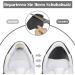 12 Pairs Heel Protection Patches - Self-Adhesive Shoe Heel Cushions for Leather & Sports Shoes (Black & White) - Buy Online on GoSupps.com