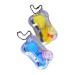 Hapinary 2 sets etui small plastic container cosmetic container women - case case small - holder eyes organizer etuis glasses case miss cute