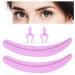 Eyelash Separator for Extension Eye Makeup Silicone Eyelash Separator for Extension - Beginners Lash Isolation Helper Grafting Speeder for Gathering Working Purple