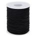 Elastic String for Bracelets  Selizo Elastic Cord Jewelry Stretchy Bracelet String for Bracelets  Necklace Making  Beading and Sewing (1.2 MM  109 Yards  Black) 1.2 MM Black