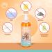 Nobleza Sensitive Skin Dog Shampoo for Smelly Dogs - Professional Hypoallergenic Pet Flea Shampoo with Milk and Oat Fragrance 500ml - Buy Online on GoSupps.com