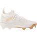 adidas Men's Adizero Afterburner 9 Nwv TPU Baseball Shoe - White/Gold Metallic - Size 9.5 - Buy Online on GoSupps.com