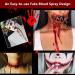 Go Ho Blood Splatter Fake Blood Makeup(0.35 oz) Halloween Fake Blood Spray Eye Blood Drops Body Paint Fake Blood for Clothes and Zombie Monster Vampire Clown Costume Cosplay Makeup 1PC - Buy Online on GoSupps.com